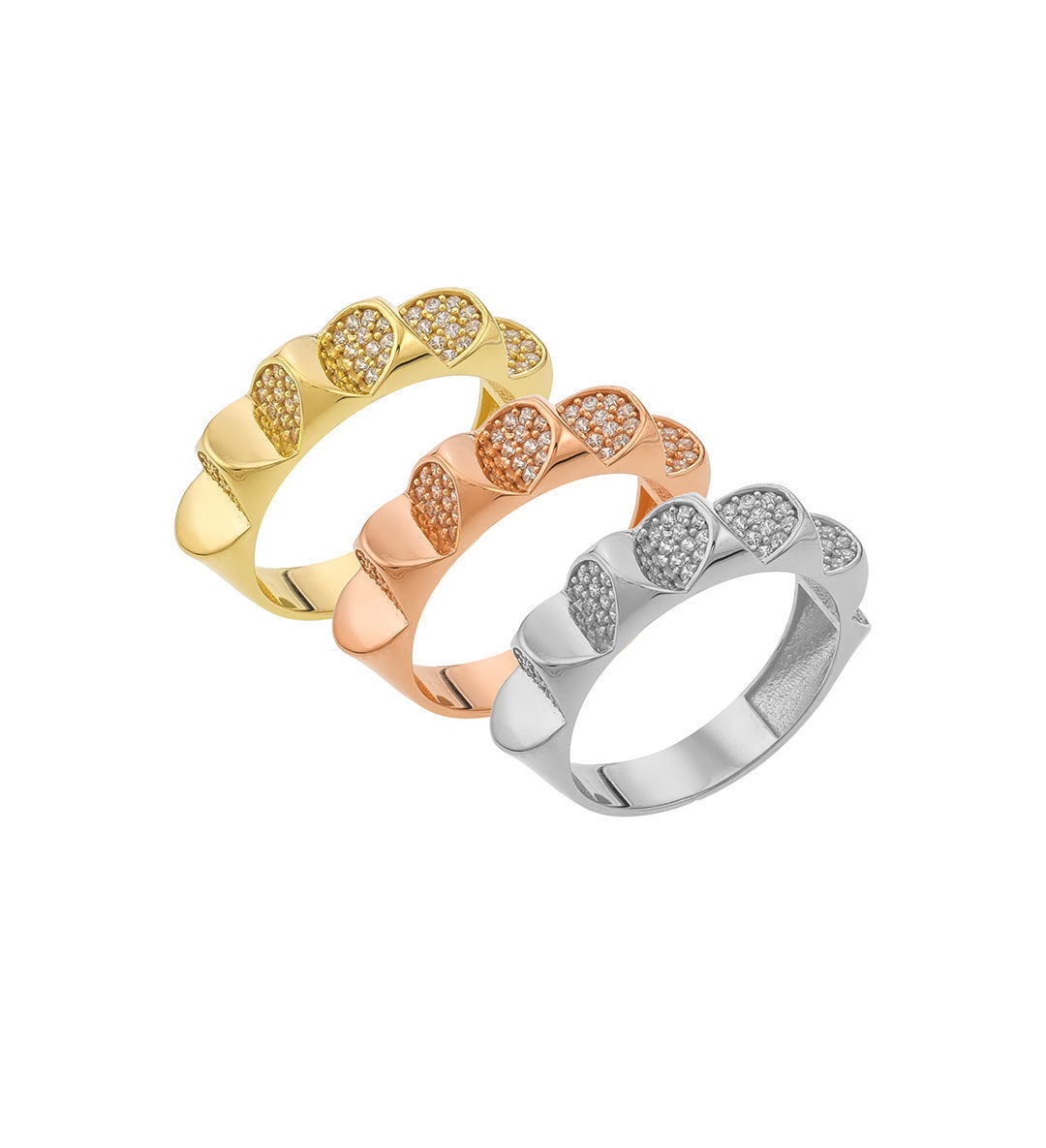 FULL COLLECTION RINGS  3D print model_1