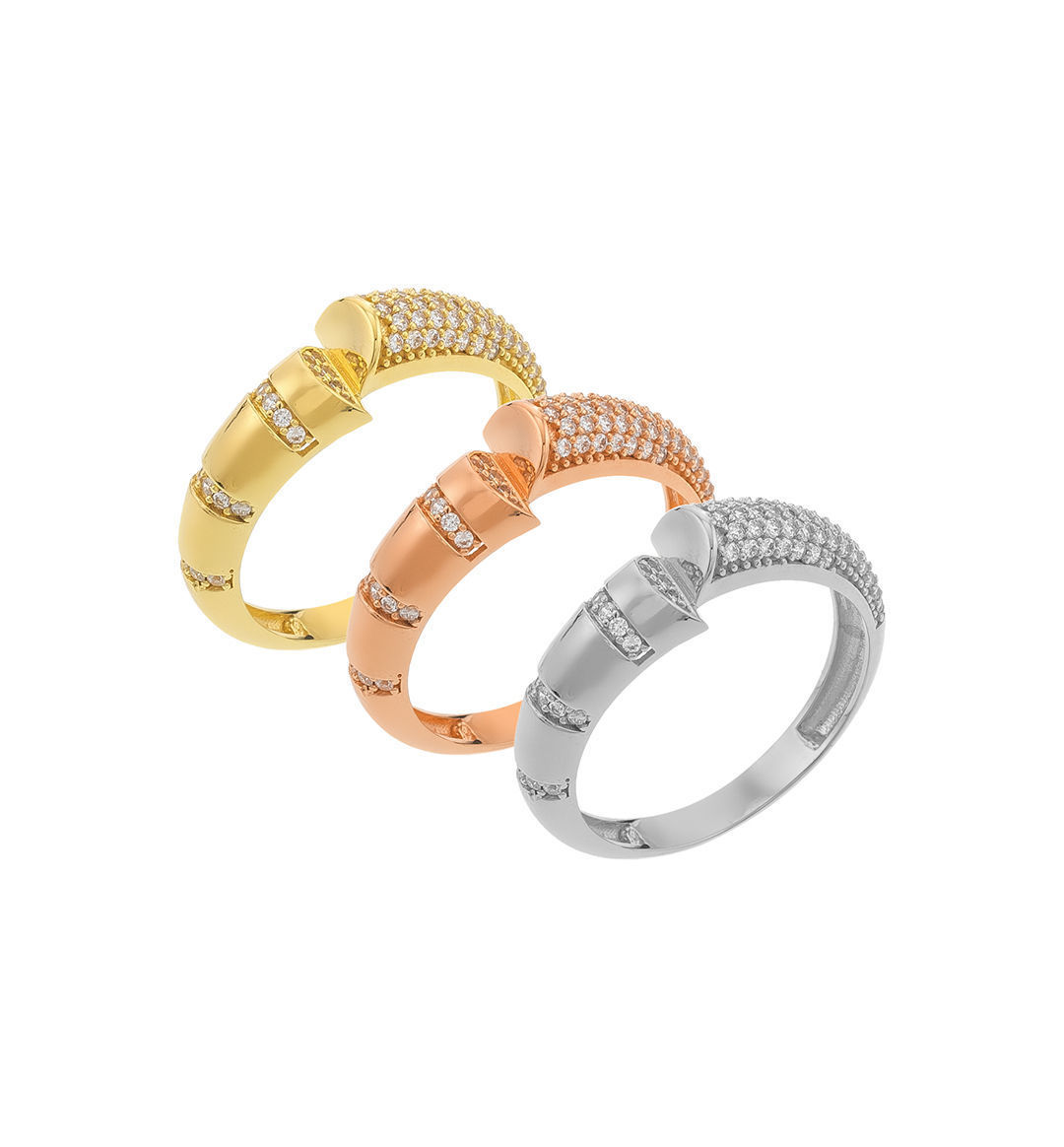FULL COLLECTION RINGS  3D print model_23