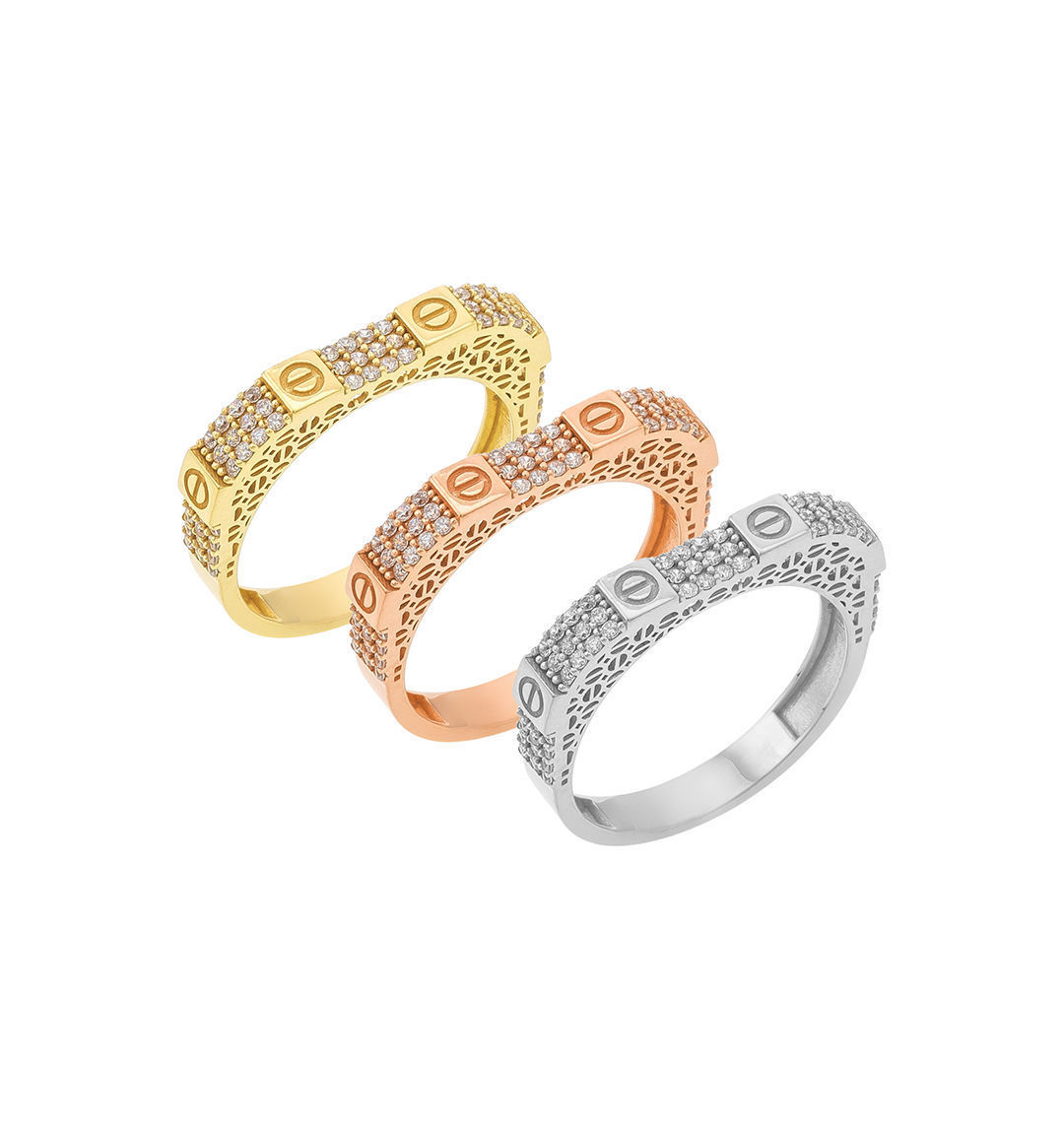 FULL COLLECTION RINGS  3D print model_45