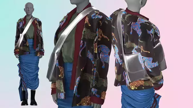 Street Look Fitted to Gen8 Body Mesh