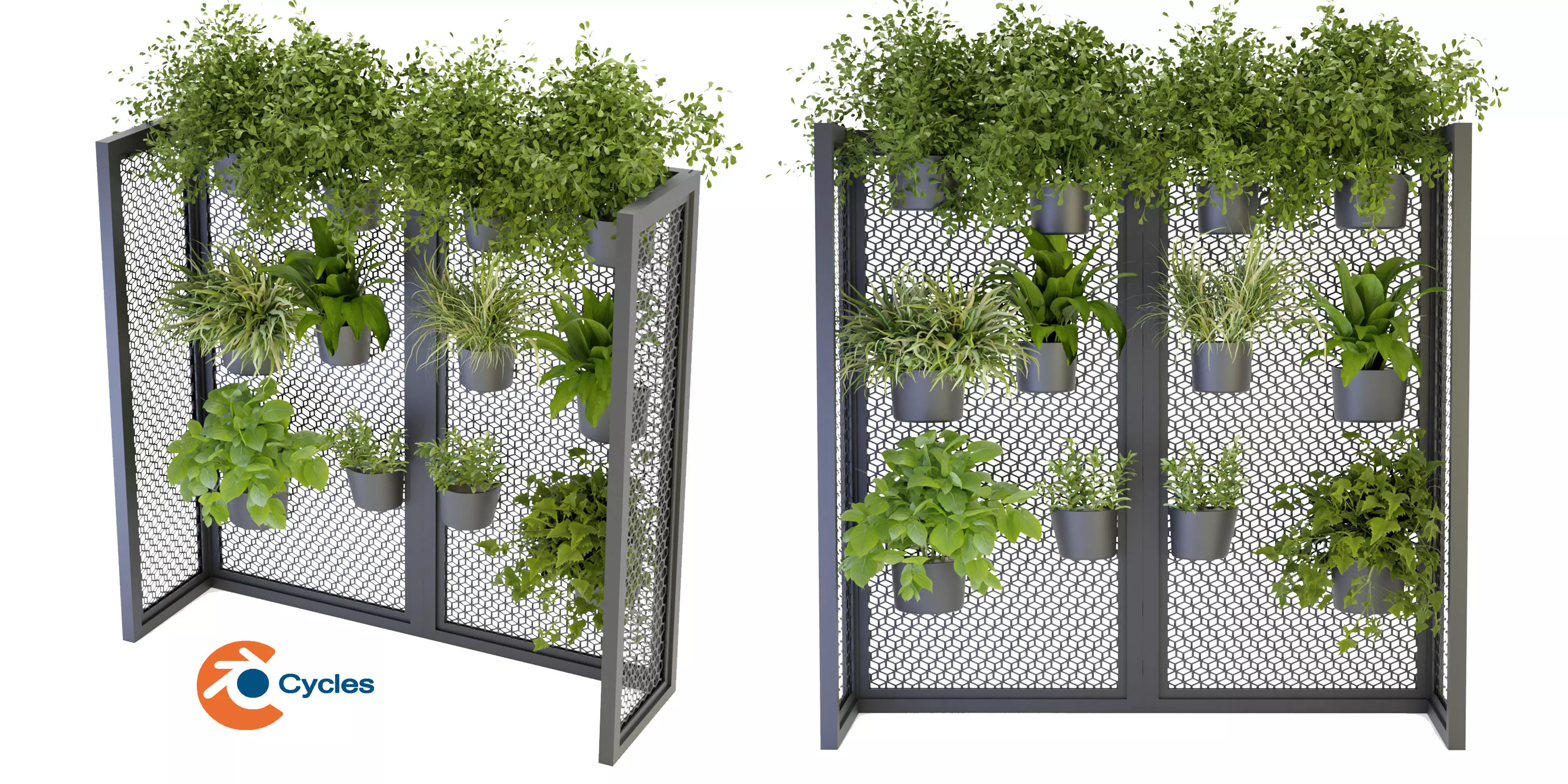 Collection plant vol 235 - blender model  3D model_0