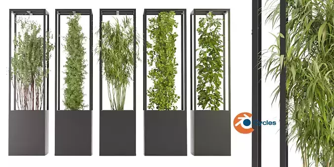 Collection plant vol 237 - blender model  3D model