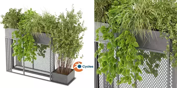 Collection plant vol 239 - blender model 