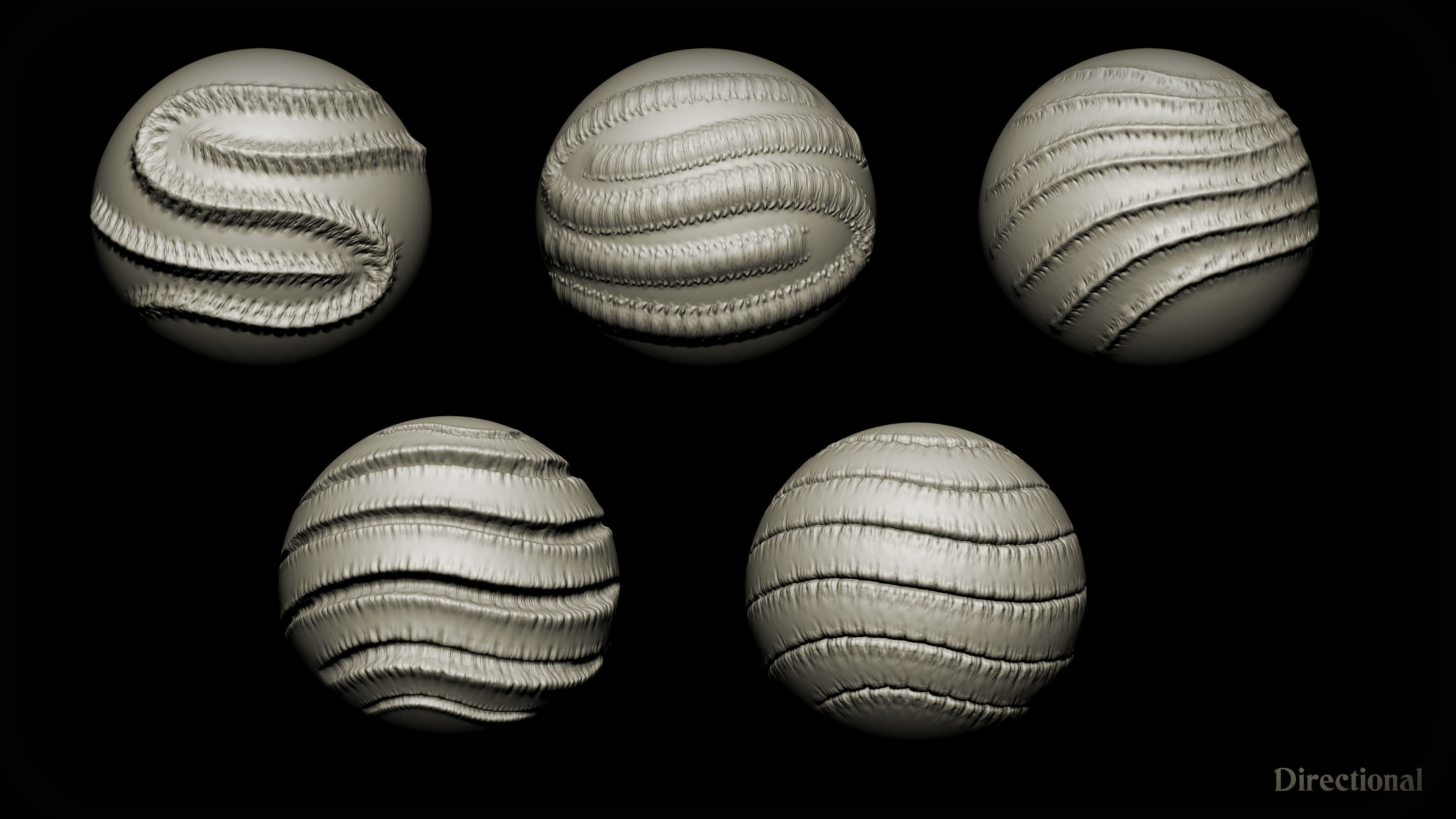 Zbrush and Blender - Cthulhu Creature 45 Brushes Pack Texture_3