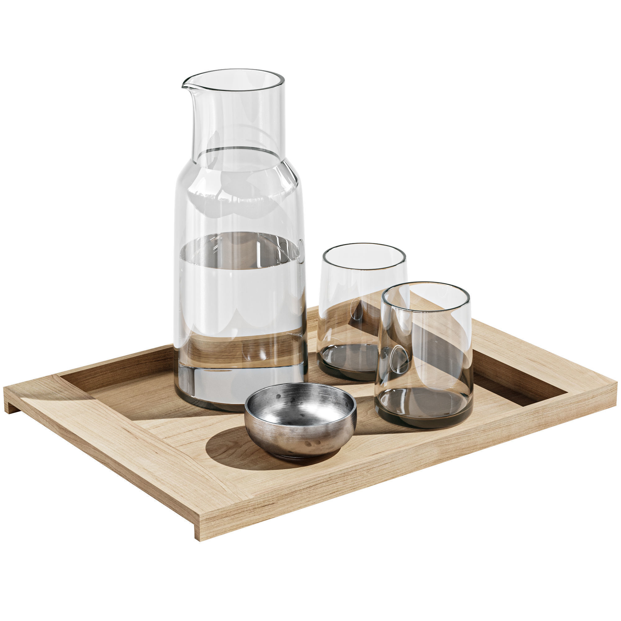 dishes tableware set 03 3D model_3