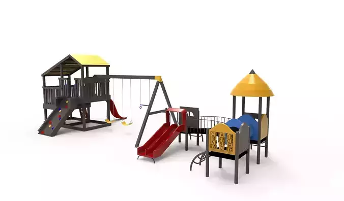 playground minimalist 2 3D model