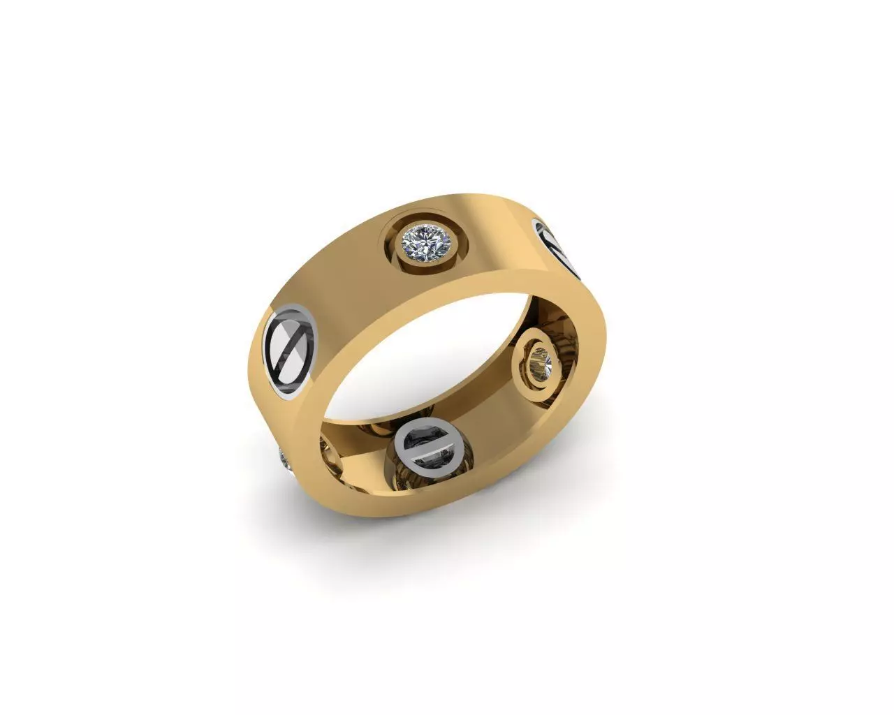 Rings 3D print model