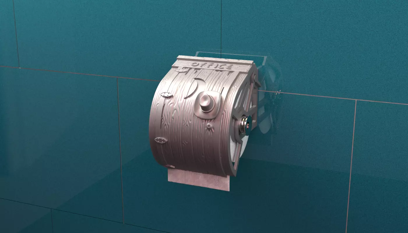 Outhouse 3D print model