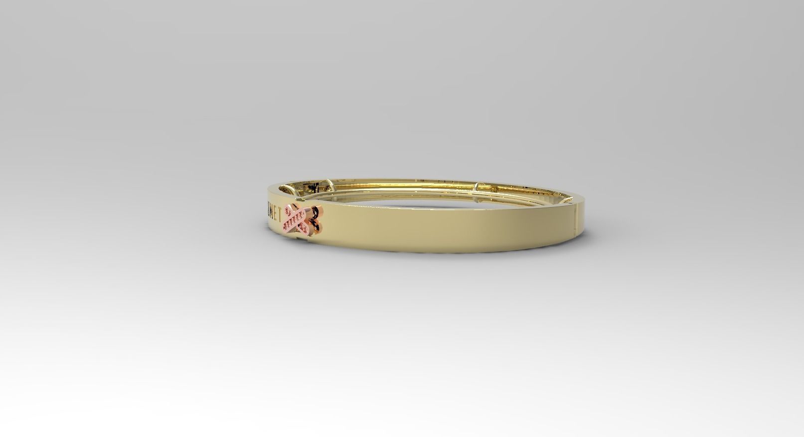 bracelet chaumet FUSION READY FOR CASTING 3d model 3D print model_2