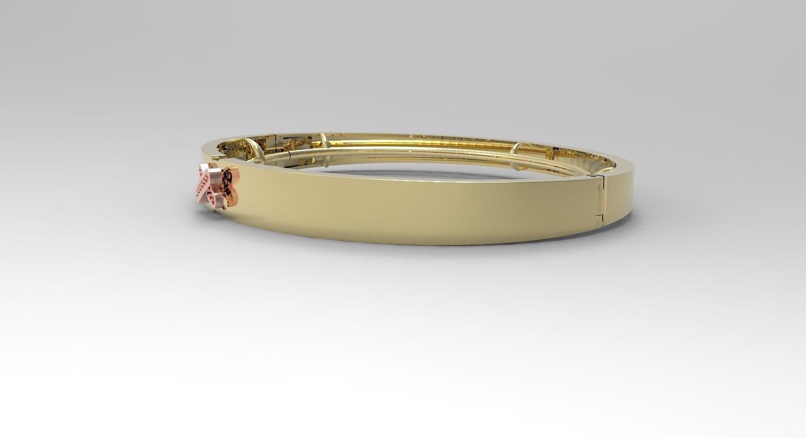 bracelet chaumet FUSION READY FOR CASTING 3d model 3D print model_5
