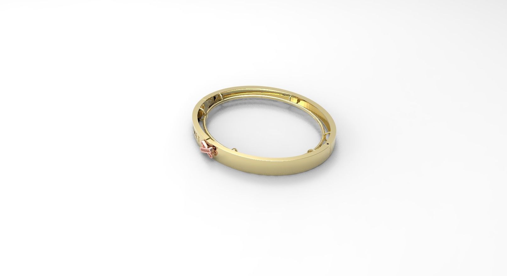 bracelet chaumet FUSION READY FOR CASTING 3d model 3D print model_3