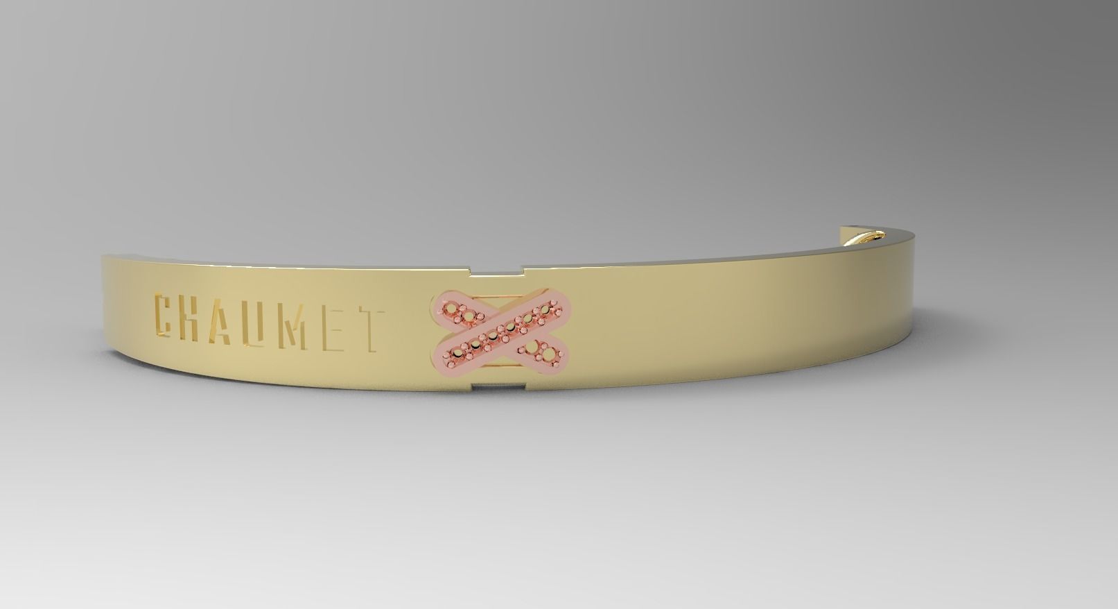 bracelet chaumet FUSION READY FOR CASTING 3d model 3D print model_9