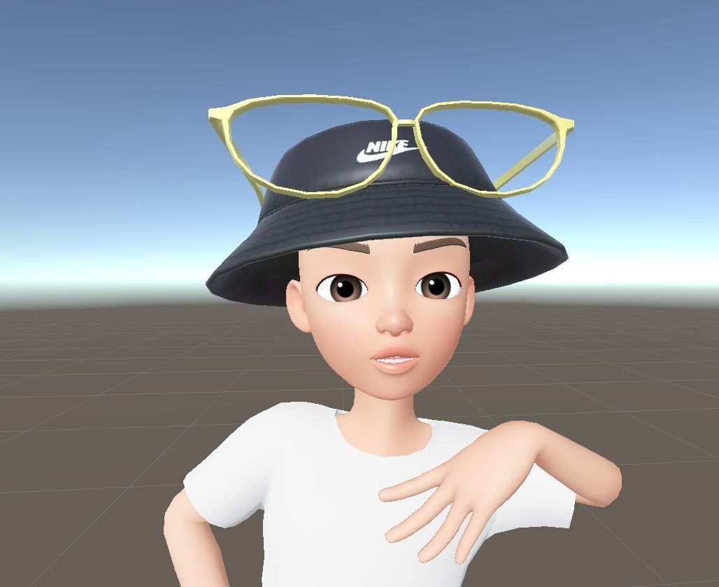 3D model Hat 3D Model Zepeto Unity Prefab FBX VR / AR / low-poly | CGTrader