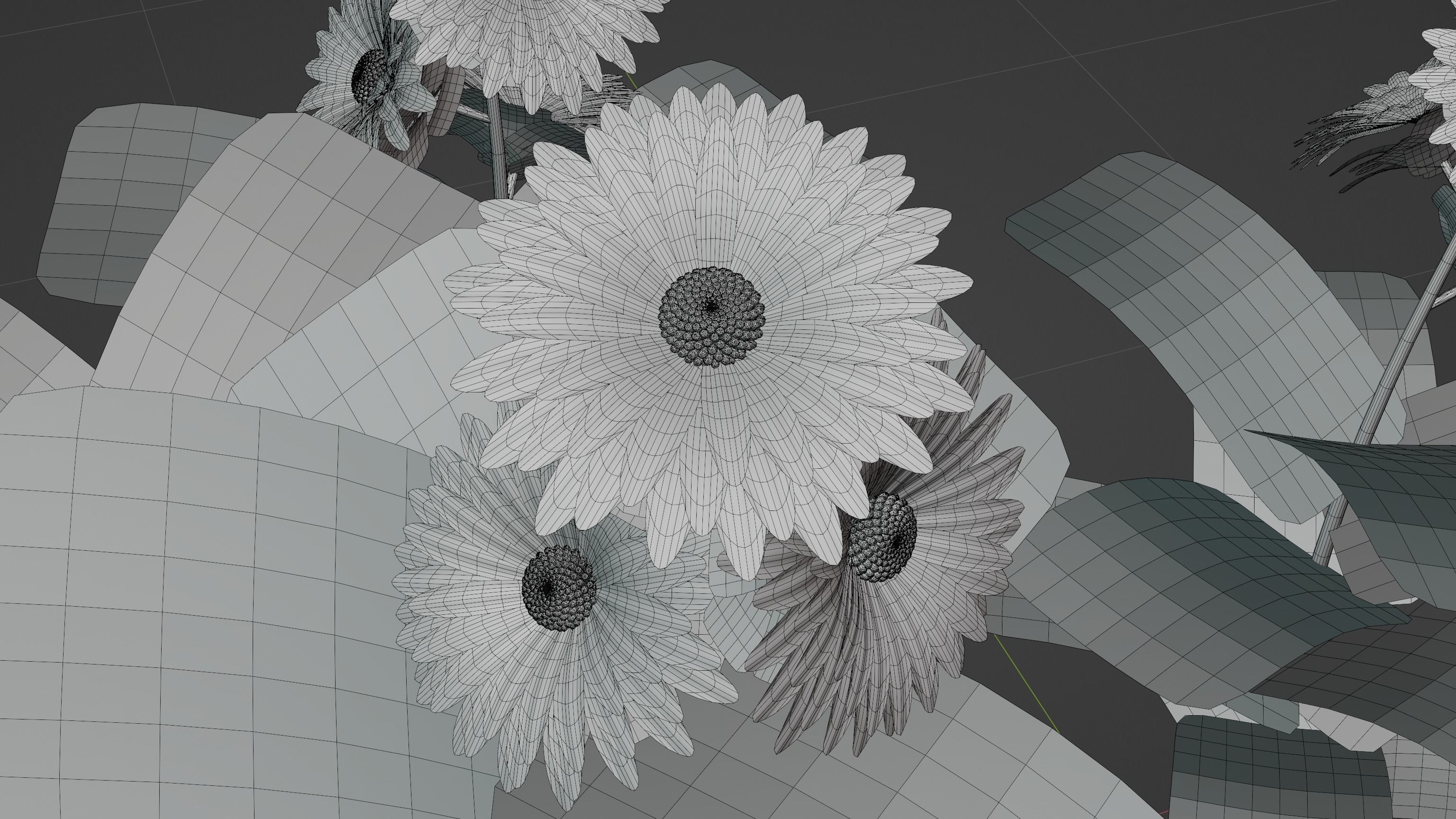 3d Flower Plant 3D model_8