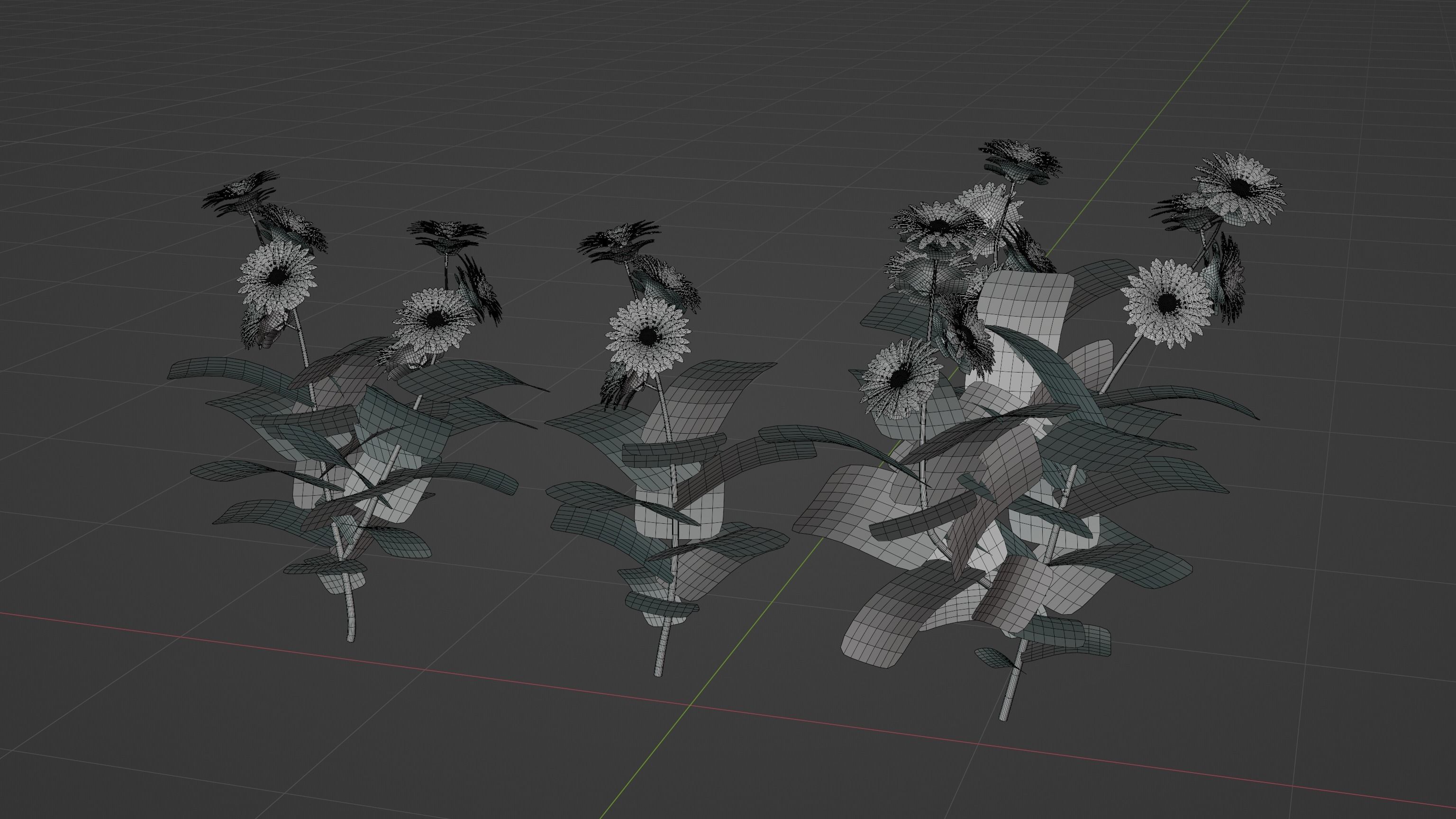 3d Flower Plant 3D model_9