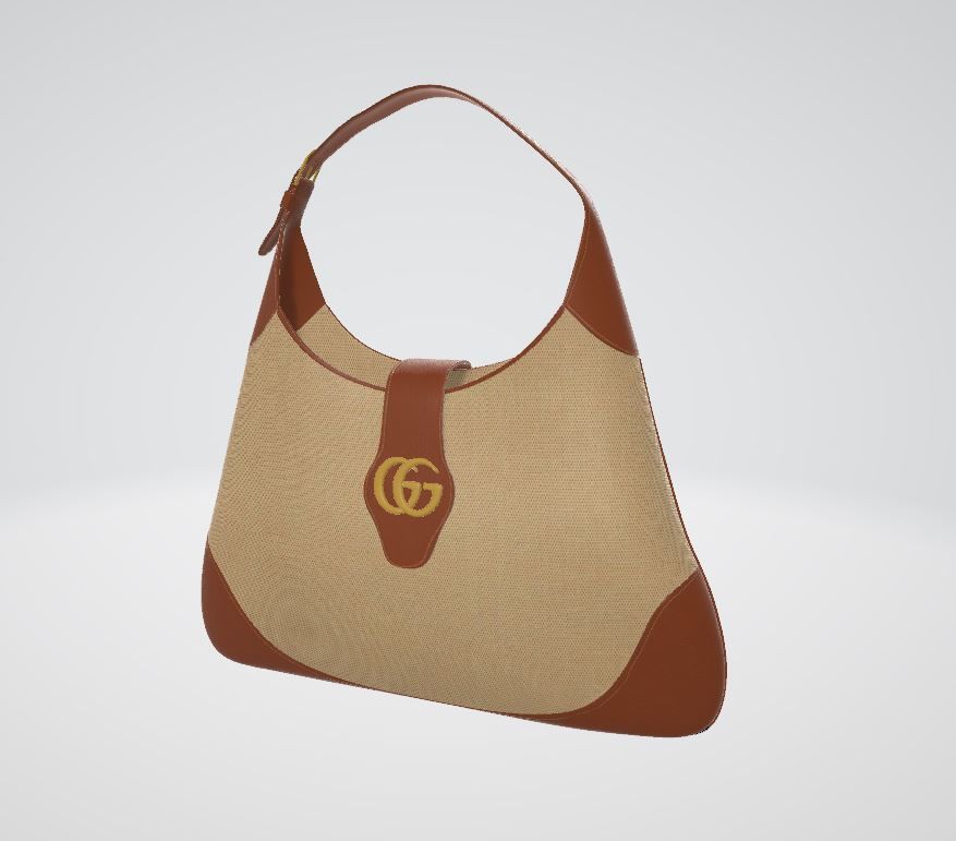 Gucci bag 3D model_4