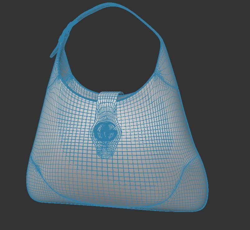 Gucci bag 3D model_9