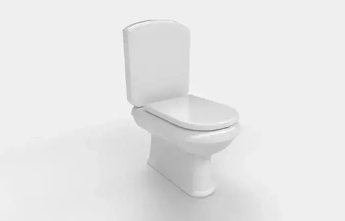 Wc 01 - pbr  Low-poly 3D model