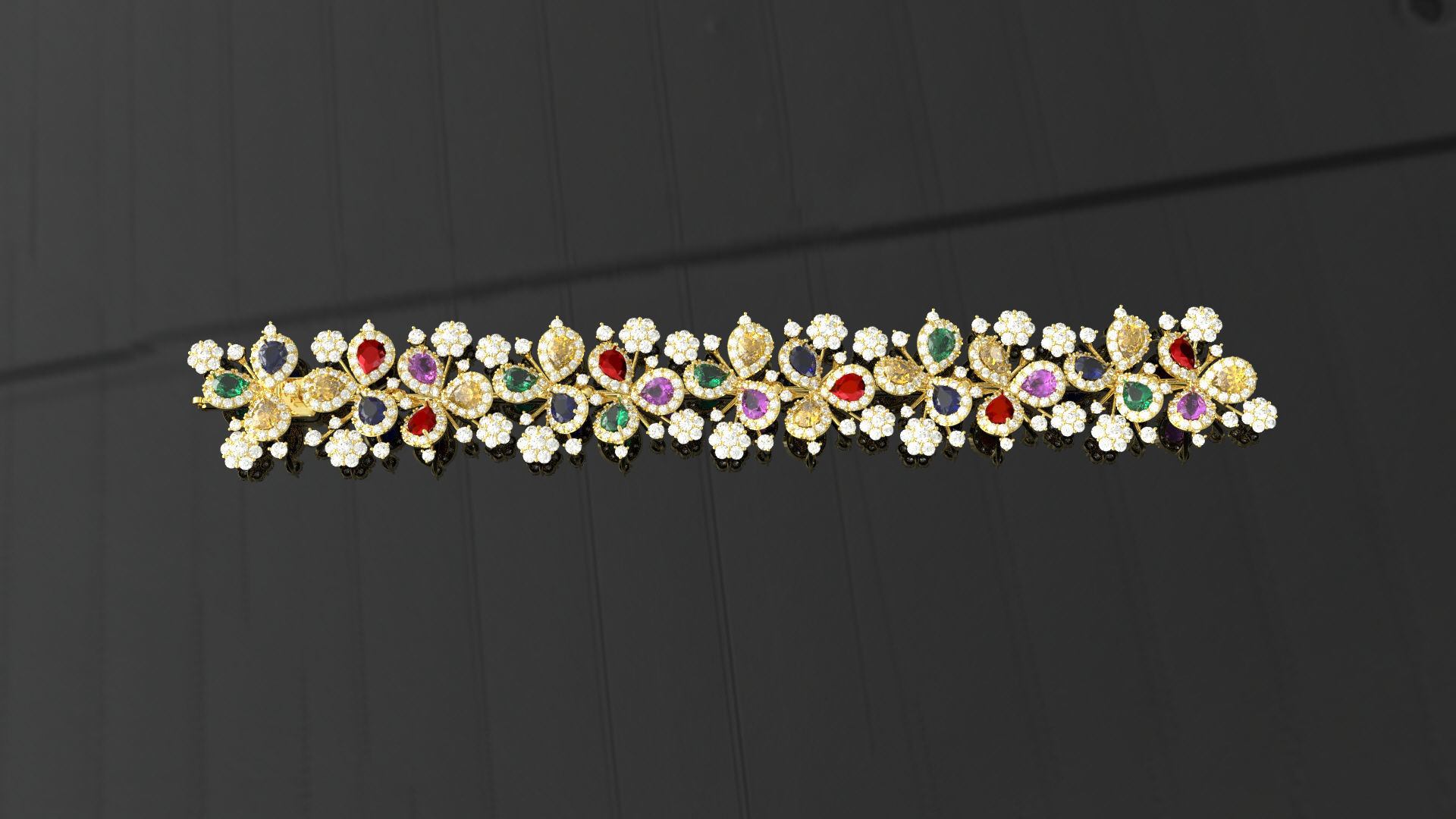 Bracelet Pear 3D print model_1