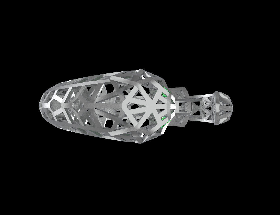 bracelet  PANTHER 3D print model_4