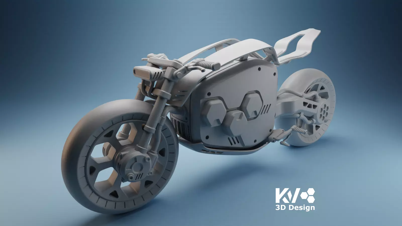 KV-Motorbike-003 3D print model_0