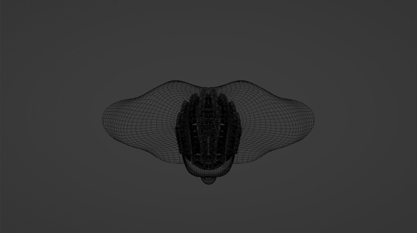 Cornrow Braids 3D model_28