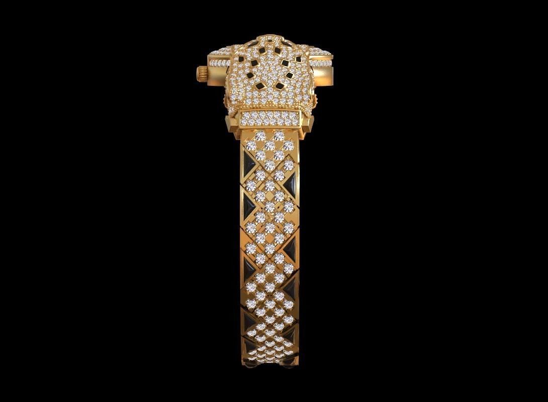 watch tiger and panther 3D print model_5