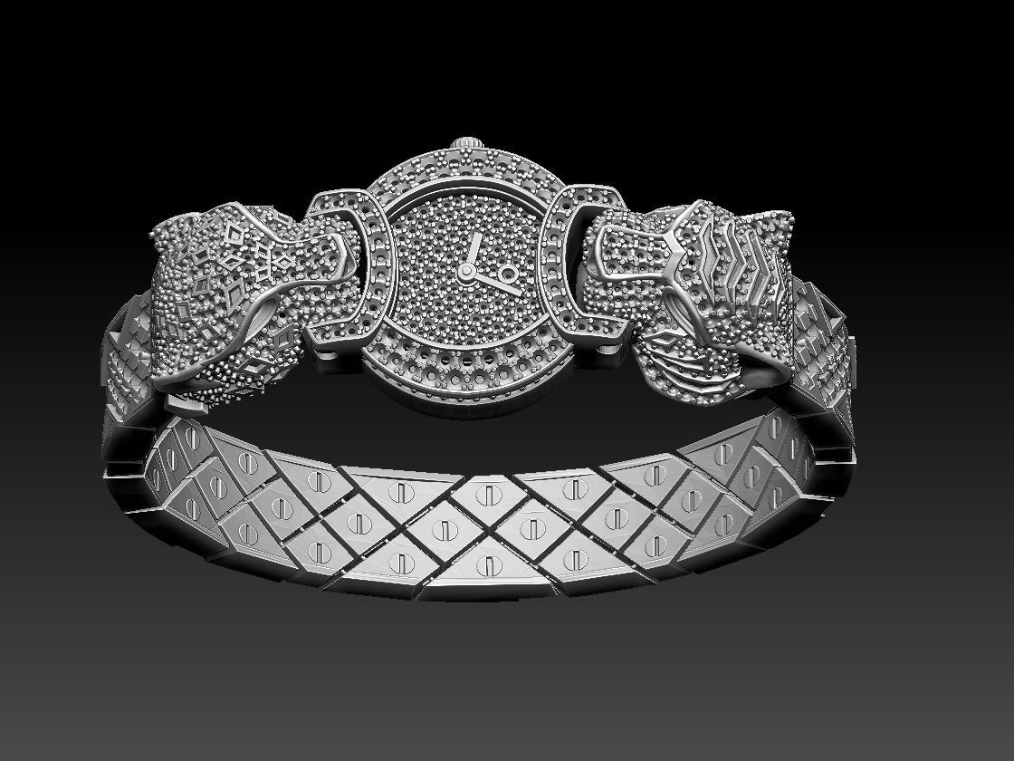 watch tiger and panther 3D print model_25