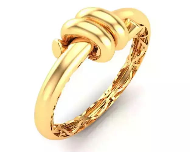 Gold Knot Ring                       