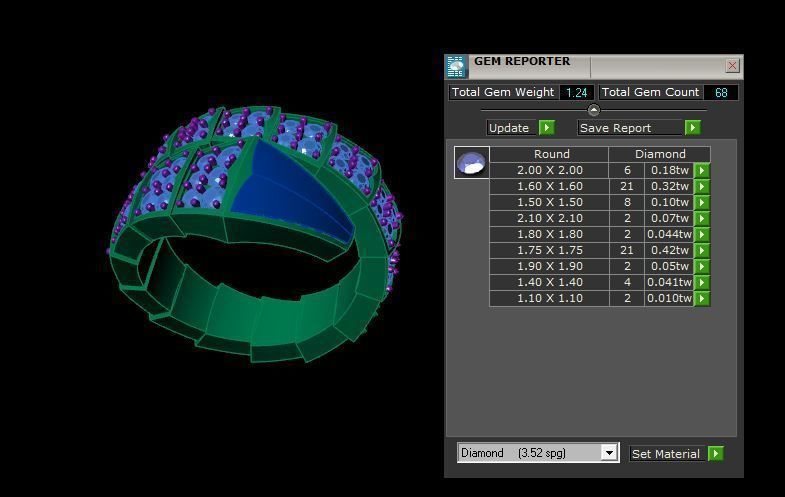 Snakes Rings 3D print model_4