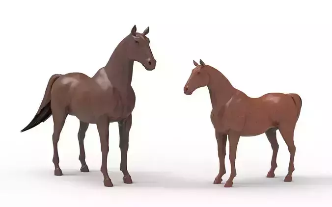 Horse 3D print model