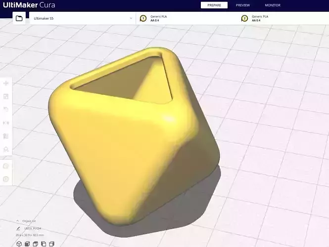 Garden Pot 24 3D print model