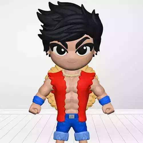 Luffy  Goku  Naruto fusion mashup fan art cosplay