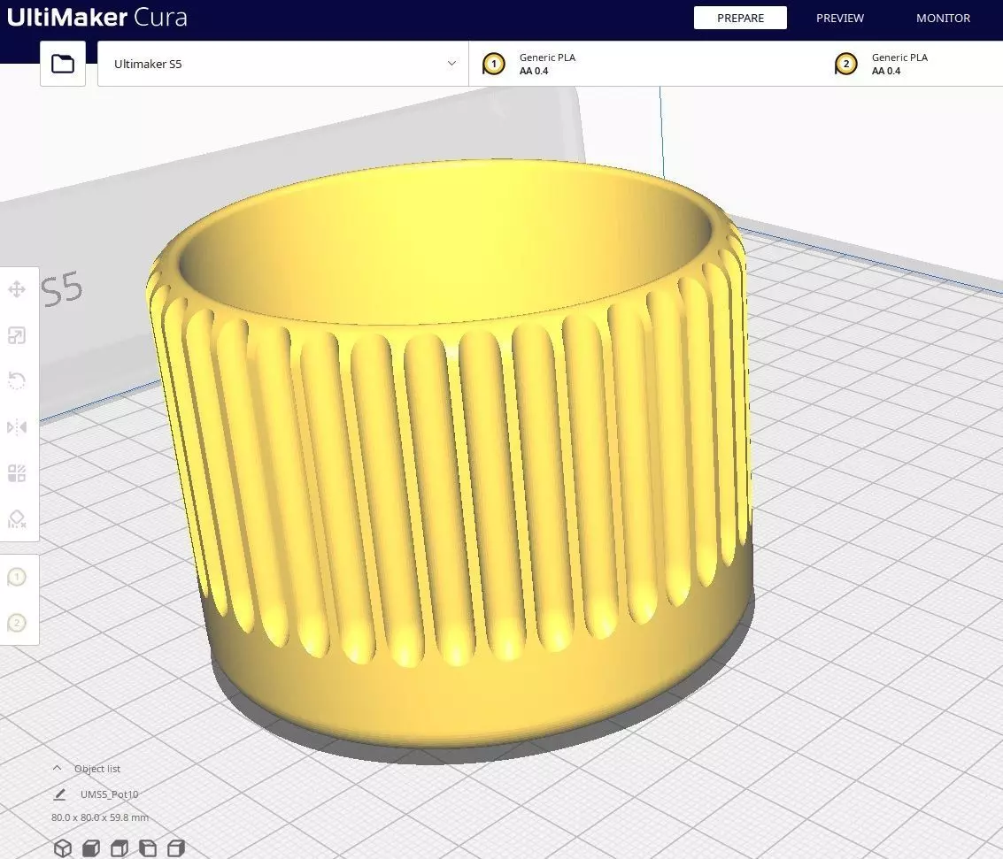 Garden Pot 10 3D print model_0