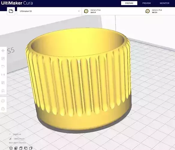 Garden Pot 10 3D print model
