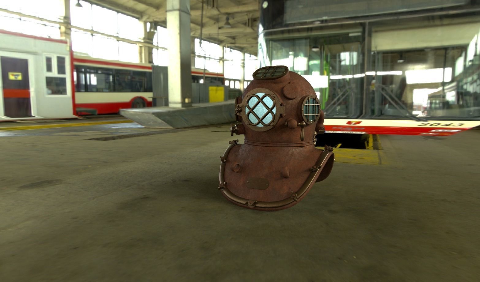 Underwater Scuba Diving Helmet 3d model for 3D print 3D model 3D printable | CGTrader