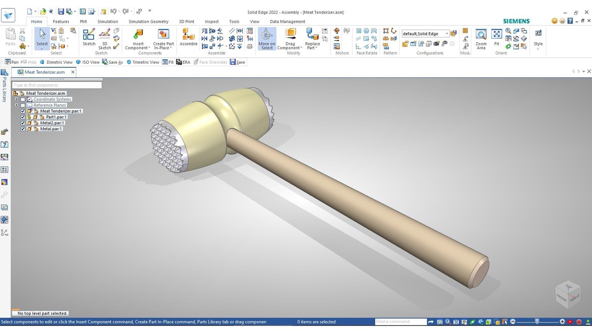 Meat Tenderizer 3D print model_7