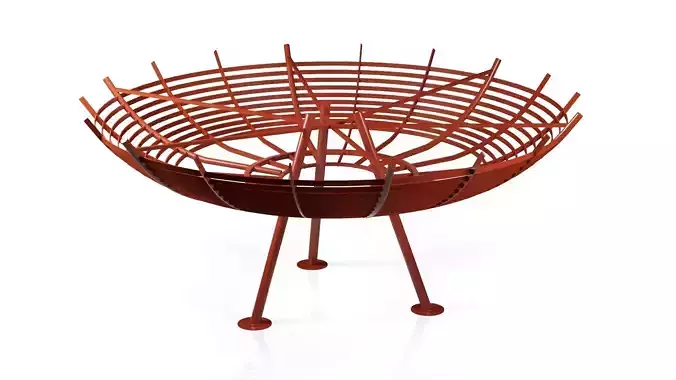 UFO Pavilion Sketchup Max Corona Render Low-poly 3D model