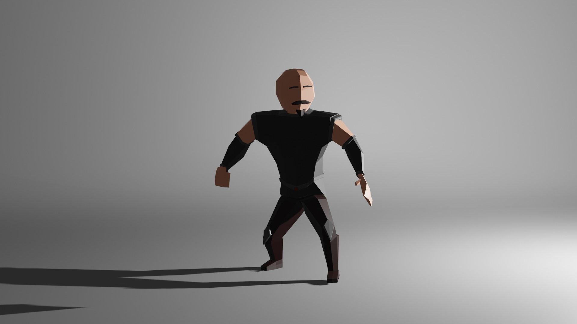 15 Low-Poly Characters with 6 Different Animations Low-poly 3D model_7