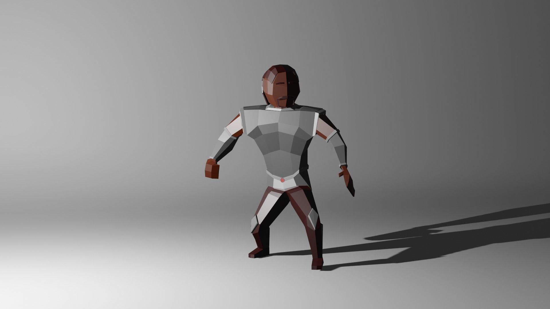 15 Low-Poly Characters with 6 Different Animations Low-poly 3D model_17