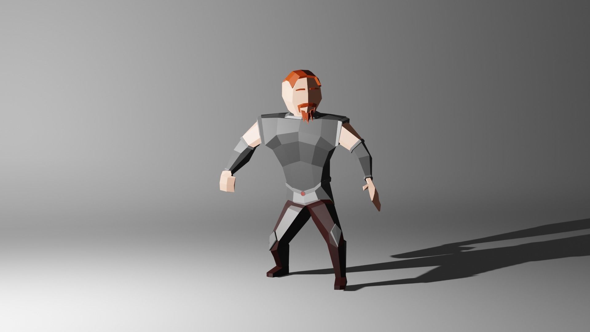 15 Low-Poly Characters with 6 Different Animations Low-poly 3D model_15