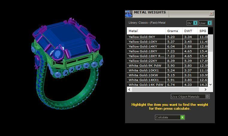 Rings 3D print model_4
