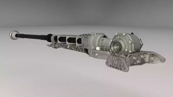 AUDI R8 Quattro front differential 3D model
