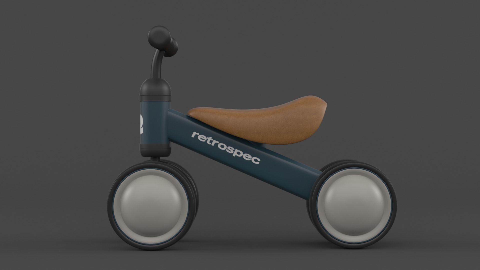 Baby Balance Bike 3D model_1