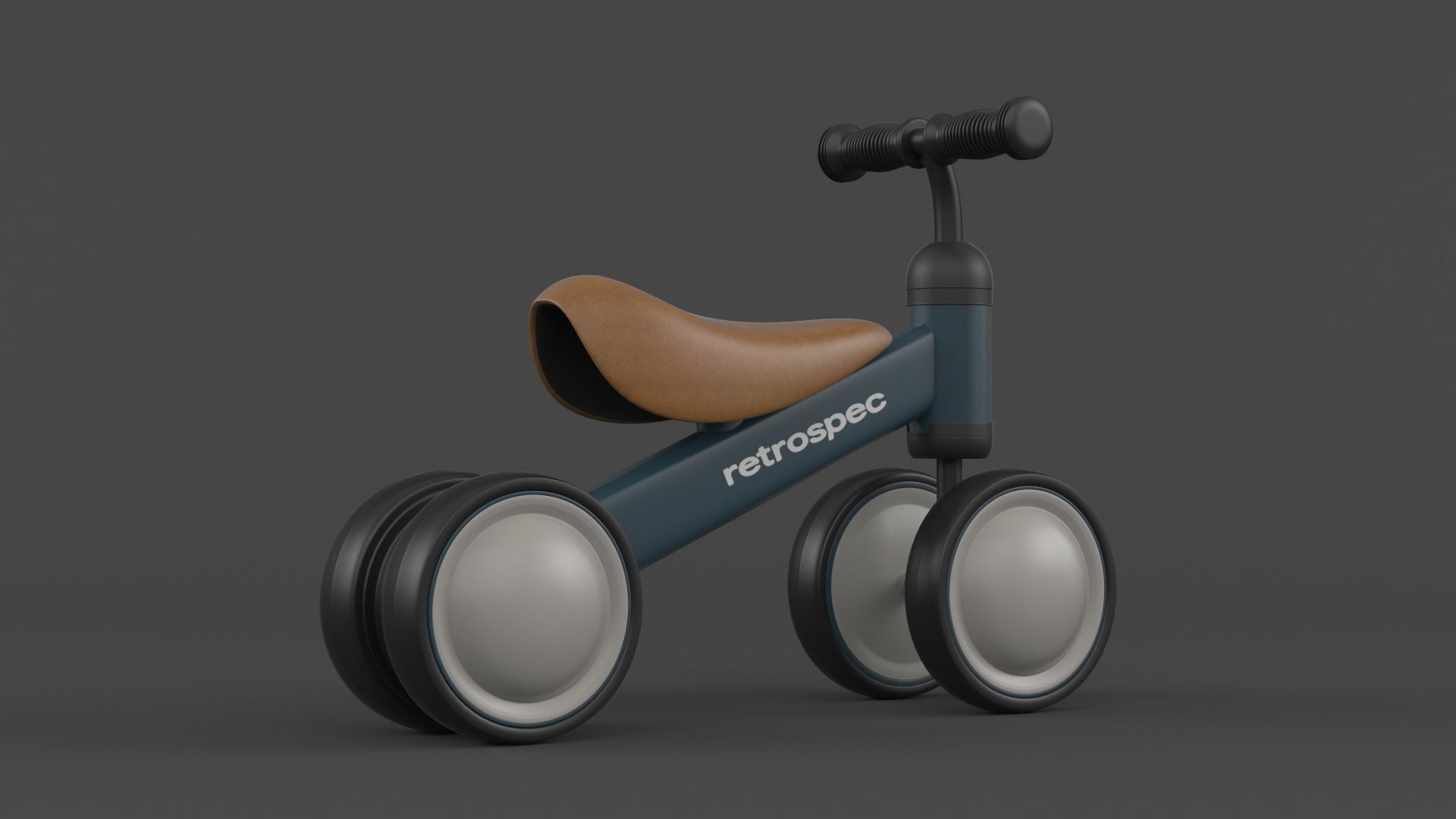 Baby Balance Bike 3D model_3