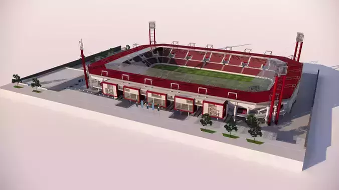Stadium Sketchup Enscape  3D model