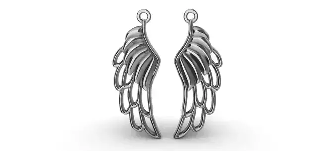 Wings Pendant or Earring
