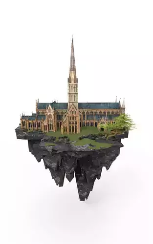 Flying Castle island