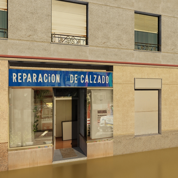 Building Collection 41-50 Low-poly 3D model_51