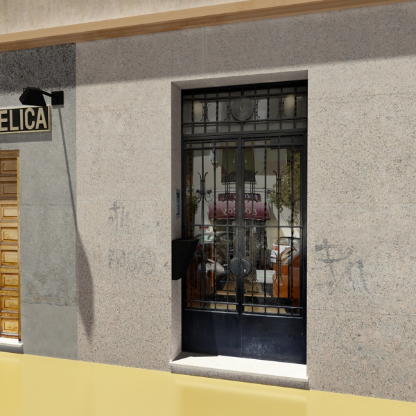 Building Collection 41-50 Low-poly 3D model_38